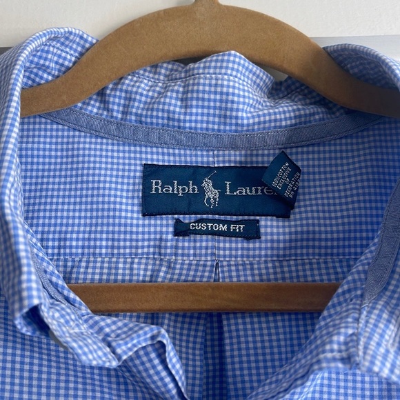 Ralph Lauren men’s beautiful button up shirt ! Barely used ! No imperfections. - Picture 5 of 5